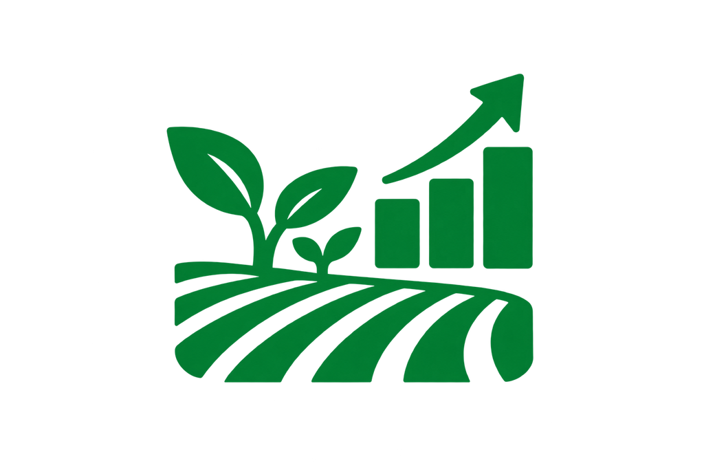 Ícone de área e produção