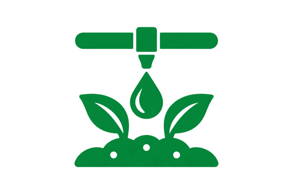 Ícone de irrigação